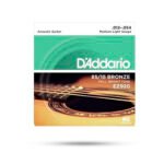 CUERDAS DE GUITARRA ACÚSTICA D´ADDARIO AC8515 1254 EZ920 GW0020