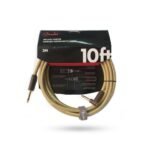 CABLE DE GUITARRA DELUXE 3MT GOLD FENDER GY5008