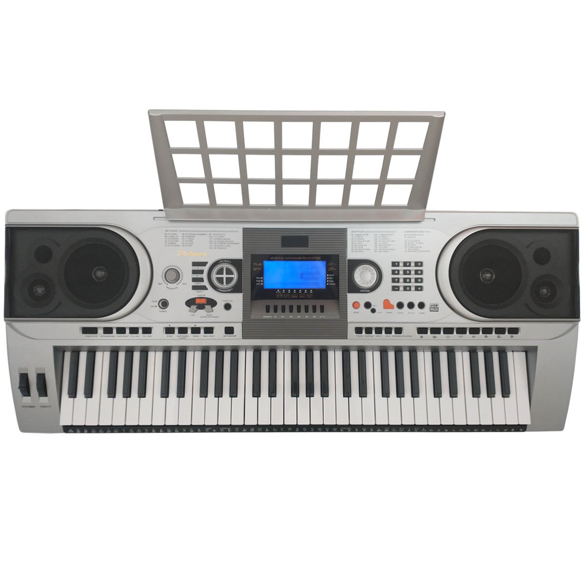 TECLADO PT615 PALMER 5 OCTAVAS SENSIBLE CON ADAPTADOR TC3008 TECLADO PT615 PALMER 5 OCTAVAS SENSIBLE CON ADAPTADOR TC3008