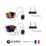 PACK 3 MICRÓFONOS INALÁMBRICO PARA ACORDEÓN AL21 Y SISTEMA UHF B210 DSP DUO PRODIPE SN8060