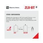 ALTAVOZ ACTIVO ZLX-15BT DSP1000 BLUETOOTH ELECTROVOICE SB6047