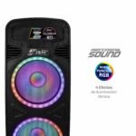 CABINA ACTIVA DOBLE JYR J5246 / 15″ RGB 490W RMS