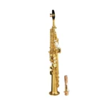 SAXOFON SOPRANO JINBAO JBSST-400L DORADO