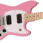 GUITARRA ELECTRICA SQUIER SONIC MUSTANG ROSADO MAPLE HH