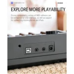 TECLADO DONNER EC3094 SD-10 ATRIL Y SILLA