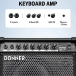 AMPLIFICADOR PARA TECLADO DONNER DKA-20