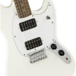 GUITARRA ELECTRICA SQUIER BULLET MUSTANG BLANCO LAUREL HH MOD0371220505