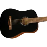 GUITARRA ACUSTICA FENDER FA15 3/4 FOLK NEGRO MOD0971170106
