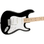 GUITARRA ELECTRICA SQUIER AFF STRATOCASTER NEGRO MAPLE MOD0378002506