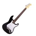 GUITARRA ELECTRICA STRATOCASTER NEGRA ST1 ENJOY