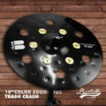 PLATILLO EFECTO TRASH CRASH 18″ CON CAMPANAS 900 NEGRO BEATELLO