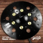 PLATILLO EFECTO TRASH CRASH 18″ CON CAMPANAS 900 NEGRO BEATELLO