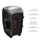 CABINA ACTIVA RECARGABLE JYR J5245 / 8″ /