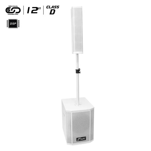 CABINA ACTIVA DIRECTA ARRAY WHITE JYR J5264 / 12″ /