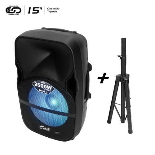 CABINA ACTIVA + TRIPODE JYR J5267 / 15″ /