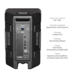 CABINA ACTIVA DIRECTA BLACK + TRIPODE JYR J5269 / 15″ /