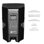 CABINA ACTIVA DIRECTA ALPHA J Y R J5270 / 15″ /