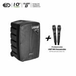 CABINA ACTIVA RECARGABLE JYR J5272/ 10″ / 3 VIAS