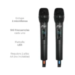 MICROFONOS CON RECEPTOR JYR MCJR-010