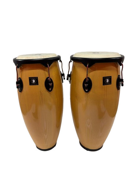 CONGAS 10″-11″ HERRAJE COMFORT MADERA ASH CON BASES BLACKHAWK LATIN DRUMS